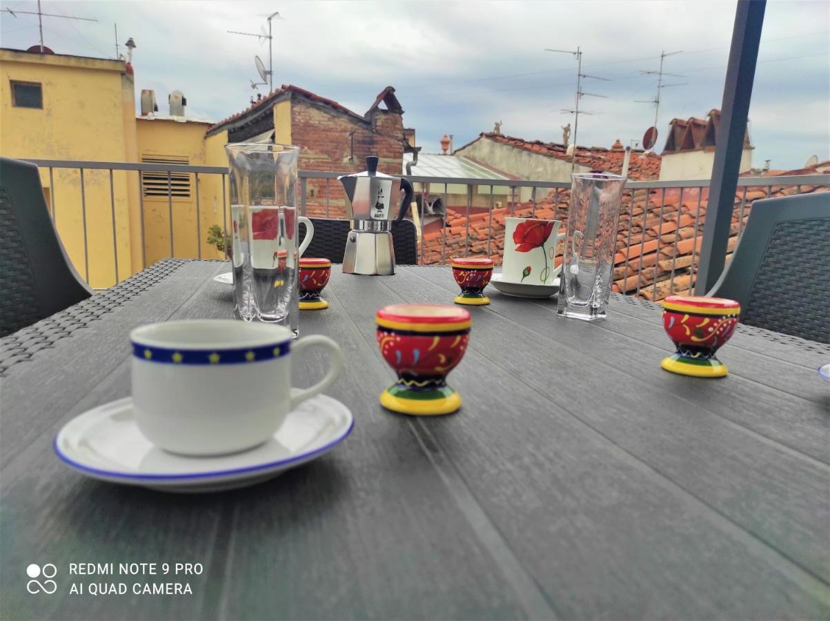 Апартаменты Attico Rucellai Con Terrazza Super Vista Флоренция Экстерьер фото